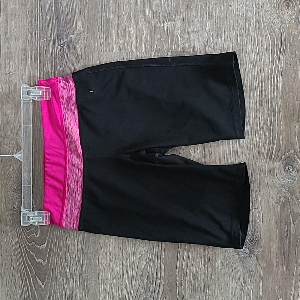 Pink/magenta band extra small athletic shorts
